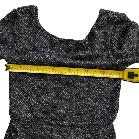 Free People Lady Pucker Scoop Black Bodycon Dress size small - Picture 6 of 15